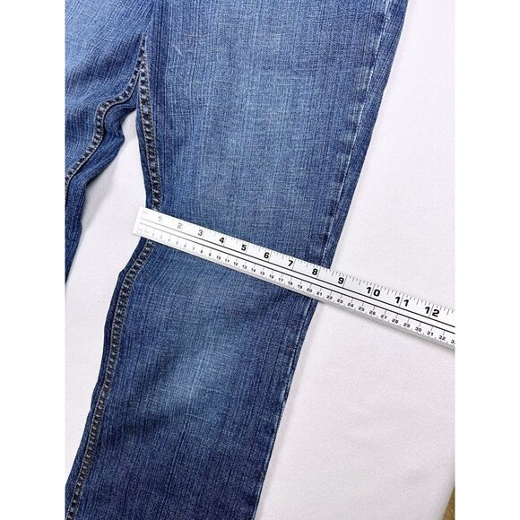 X2 Denim Laboratory W10 Flare Leg Jean Blue Womens Size‎ 6 Regular - Picture 9 of 9